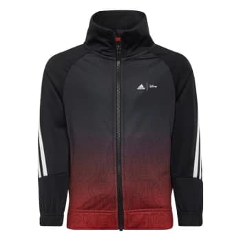 Image of adidas x Disney Mickey Mouse Sweatshirt Kids - Black / Vivid Red / White
