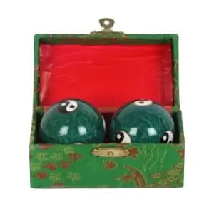 Image of Pair of Green Stress Balls