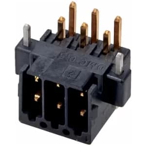 Image of Phoenix 1859505 DMC 0,5/ 3-G1-2,54 THR 2-Row PCB Header 6A 160V 3 Way 2.54mm (5)