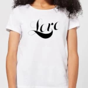 Image of Love Womens T-Shirt - White - 4XL