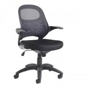 Image of Orion mesh back operators chair - black