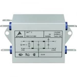 Image of EMI filter flame retardant 250 V AC 10 A 3.6 mH L