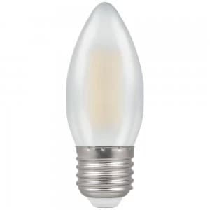 Image of Crompton LED Candle ES E27 Filament Dimmable Pearl 5W - Warm White