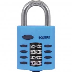 Image of Henry Squire Heavy Duty Rust Proof Marine Combination Padlock 38mm Standard