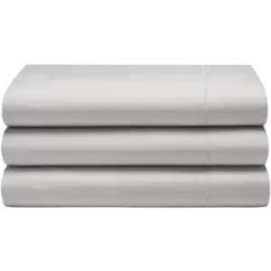 Image of Belledorm - Cotton Sateen 1000 Thread Count Flat Sheet (Emperor) (Ivory) - Ivory
