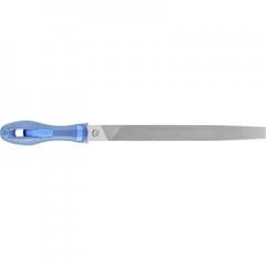 Image of PFERD 11216256 HORSE workshop file according to DIN flat-tip cross-cut 1 250 mm incl. ergonomic file handle 250 mm