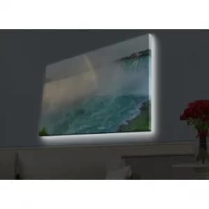 Image of 4570HDACT-012 Multicolor Decorative LED Lighted Canvas Painting