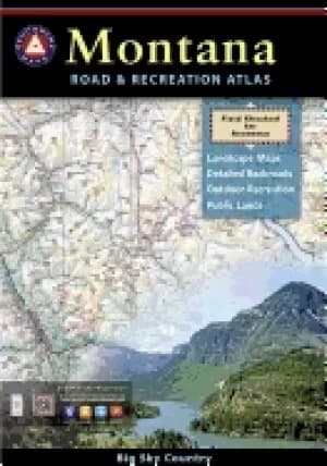 Image of montana benchmark road and recreation atlas