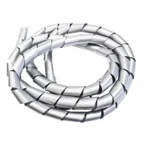 Image of BQ White Plastic Spiral Cable Tidy