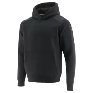 Image of Caterpillar Mens Essentials Hooded Sweatshirt (M) (Black)