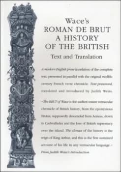 Image of Waces Roman De Brut by Judith Weiss Book
