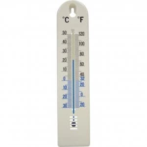 Image of Faithfull Plastic Wall Thermometer