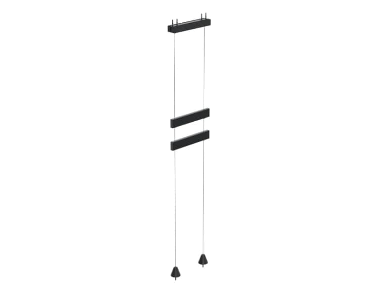 Image of Ergonomic Solutions SpacePole Digital Signage In-window wire mount 5m