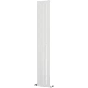 Image of Ximax Oxford Single Designer Radiator 1800 x 295mm 1891Btu in White Steel