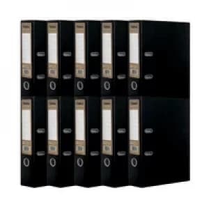 Image of Pukka Recycled Lever Arch A4 Black (Pack of 10) RF-9482