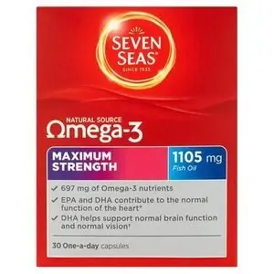 Image of Seven Seas Natural Source Omega-3 Max Strength Capsules 30