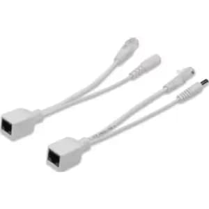 Image of Digitus DN-95001 PoE cable set (splitter + injector) 10 / 100 MBit/s Passive