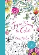 Image of joyous blooms to color 15 postcards 15 gift tags
