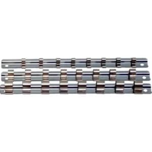 Image of 1/4" S/D Socket Rack C/W 8 Spring Clips