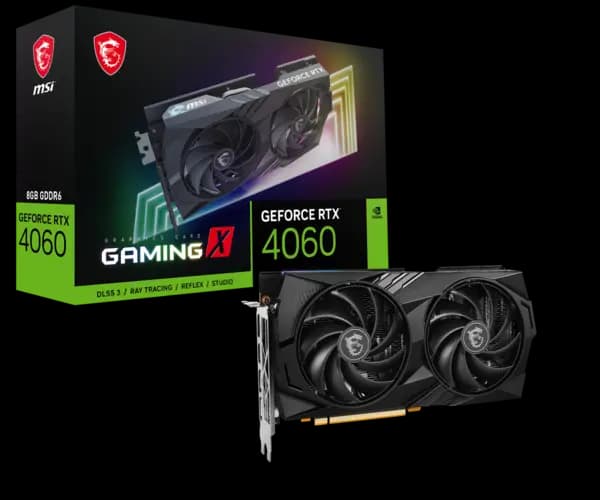 Image of MSI GeForce RTX 4060 GAMING X 8GB Graphics Card