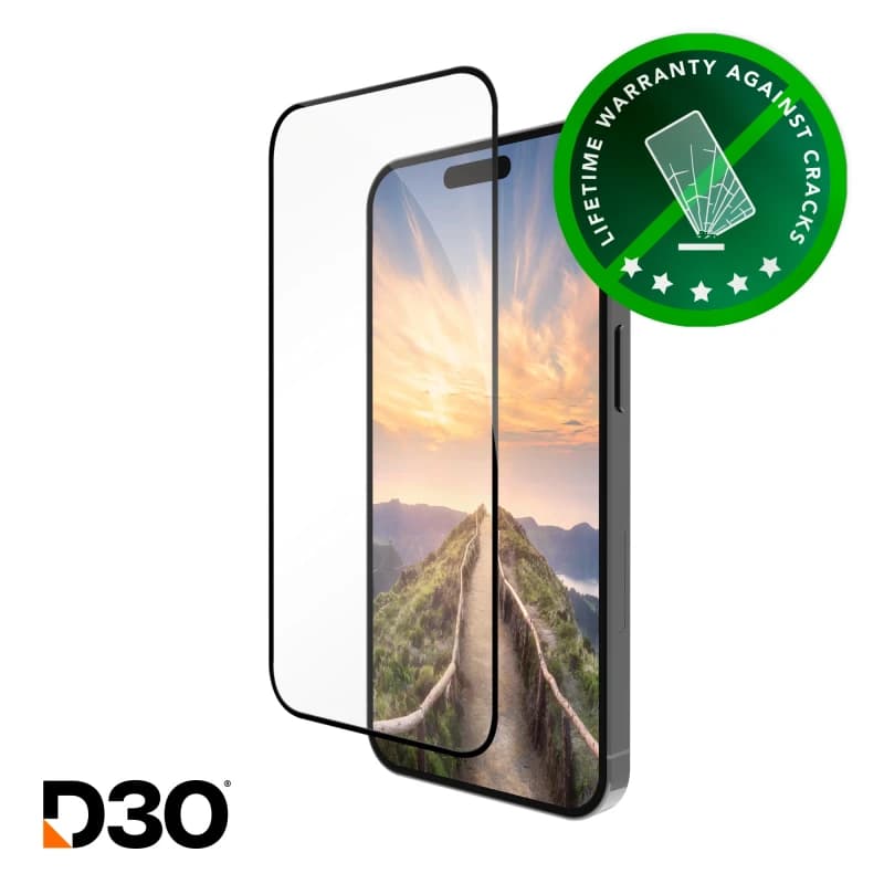 Image of dbramante1928 eco-shield D3O - iPhone 16 ProMax - Black Edge