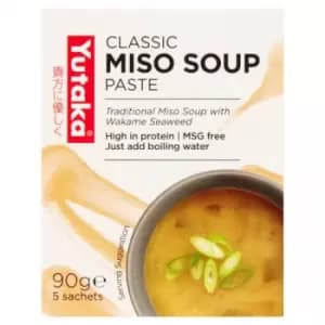 Image of Yutaka Wakame Miso Soup paste (5pc) 90g