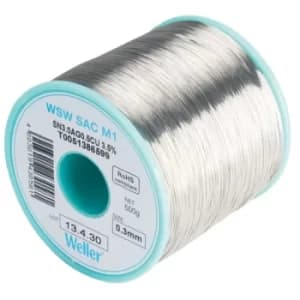 Image of Weller T0051388699 WSW SAC M1 96.5/3/0.5 Solder Wire 1.0mm 250g