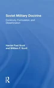Image of Soviet Military Doctrine Continuity Formulation And Dissemination