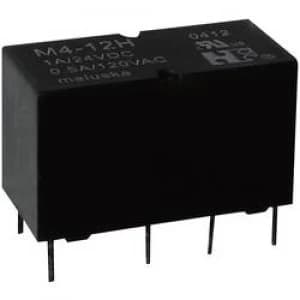 Image of PCB relays 12 Vdc 1 A 2 change overs M4 12H