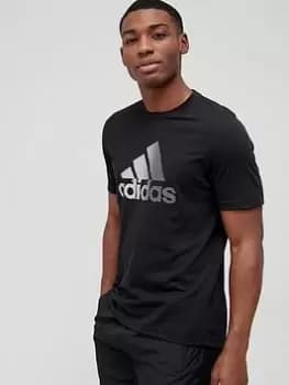Image of adidas Designed 2 Move Badge of Sport Logo T-Shirt - Black Size M Men