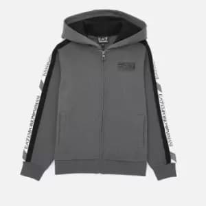 Image of EA7 Boys' Logo Series Sweatshirt - Iron Gate - 12 Years
