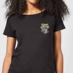 Image of Spyro Retro Pocket Womens T-Shirt - Black - 3XL - Black
