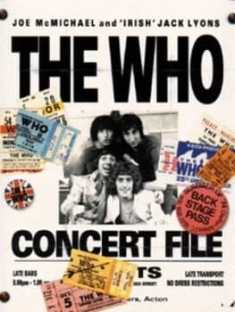 Image of The Who Concert File by Joe Mcmichael and Jack Lyons Paperback