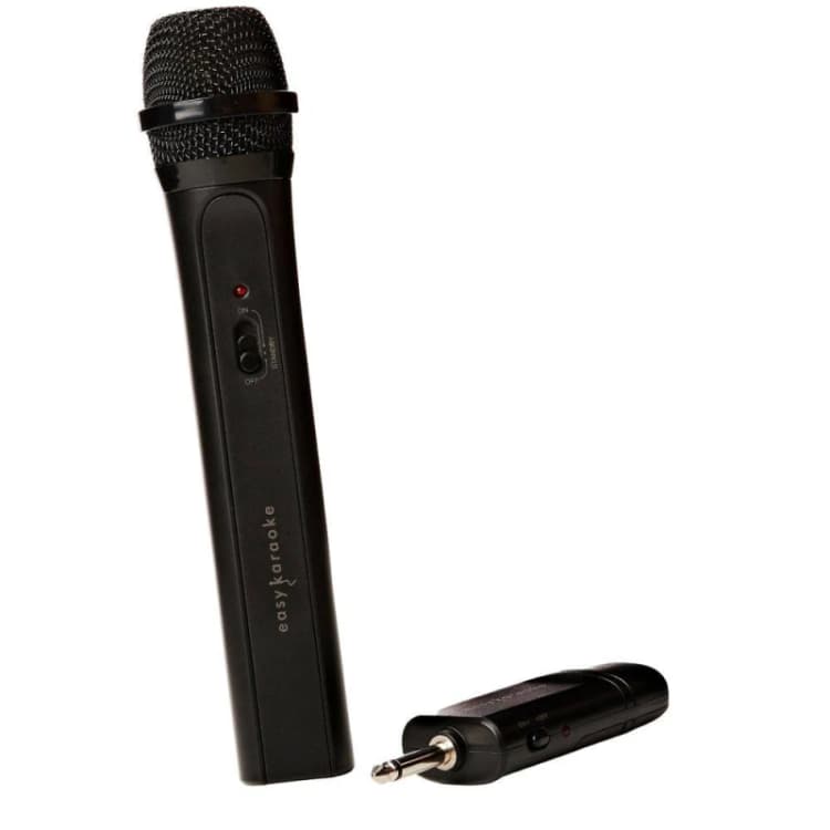 Image of Easy Karaoke Easy Karaoke Wireless Microphone - Black EKS717B