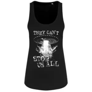 Image of Grindstore Womens/Ladies They Cant Stop Us All Tank Top (M) (Black)