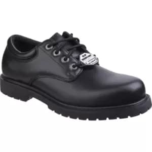 Image of Skechers Work Cottonwood Elks Shoe Black Size 10