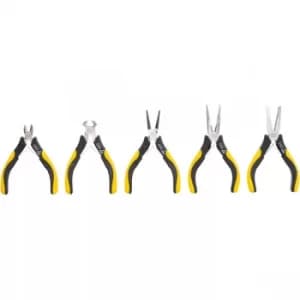 Image of Toolcraft 820939 ESD Electronic Pliers Set 5pcs