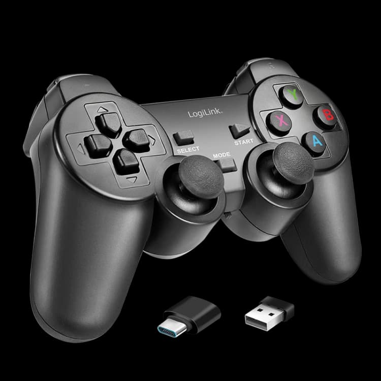 Image of LogiLink 2.4G Wireless Controller. black