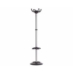 Image of TC Office Cluster Coat Stand with Umbrella Holder, Silver