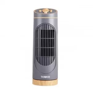 Image of Scandi 14" Tower Fan, Grey