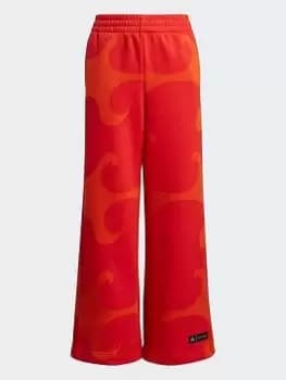 Image of Boys, adidas Marimekko Joggers, Purple, Size 7-8 Years