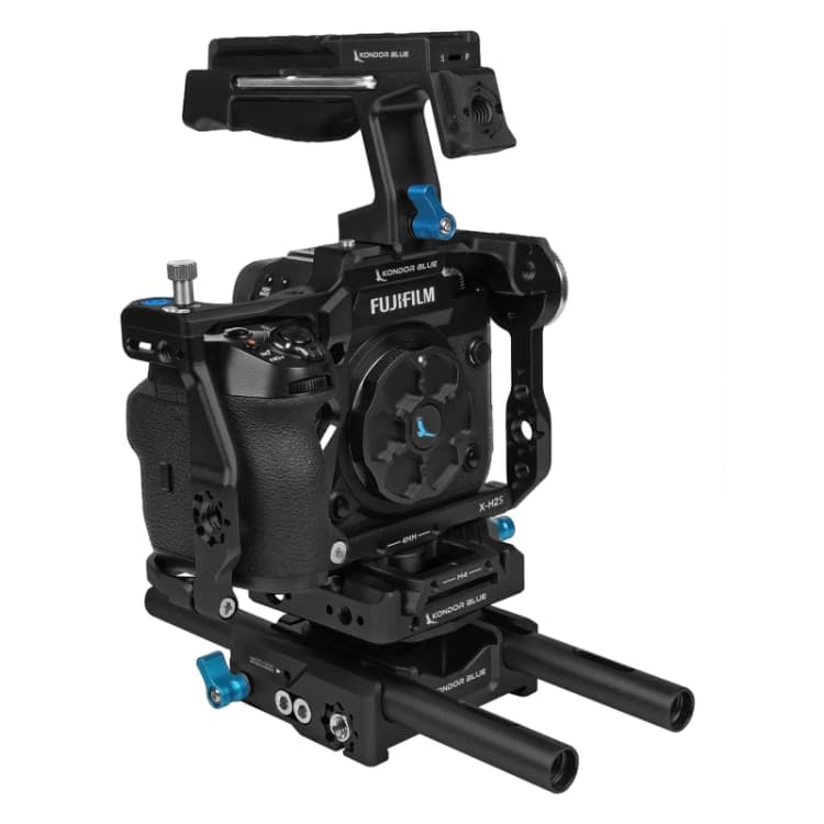 Image of Kondor Blue Fujifilm X-H2S Base Rig MKII Black