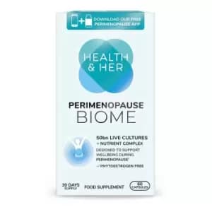 Image of Health & Her Perimenopause Biome Multi Nutrient Support Supplement