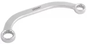Image of Laser Tools 3586 Half Moon Ring Spanner 19mm x 22mm Chrome Vanadium