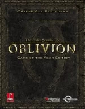 Image of elder scrolls iv oblivion game of the year prima official game guide