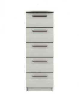 Image of Taylor Ready Assembled 5 Drawer Tall Boy