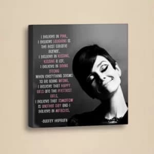 Image of SLO040 Black Pink Grey Decorative Canvas Painting