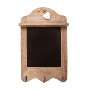 Image of Sass & Belle Scalloped Blackboard With 3 Hooks