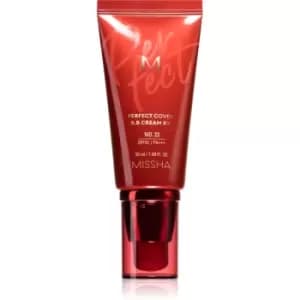 Image of Missha M Perfect Cover RX BB Cream High Sun Protection Shade No. 23 Natural Beige 50ml
