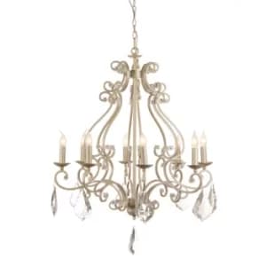 Image of Barozzi Multi Arm Chandeliers Ivory